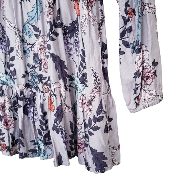 MINKPINK Floral Long Sleeve Dress - Multicolor - Picture 6 of 7